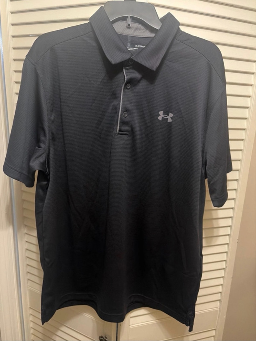 Under Armour Men’s Black Performance Tech Polo